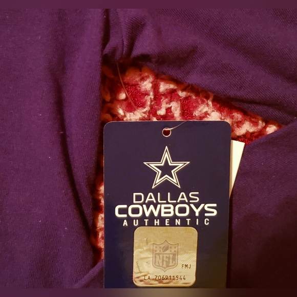 Woman's DALLAS COWBOYS "Piva" Navy Blue Long Sleeve Shirt(S,M,L,XL, 2XL,… - Picture 5 of 5